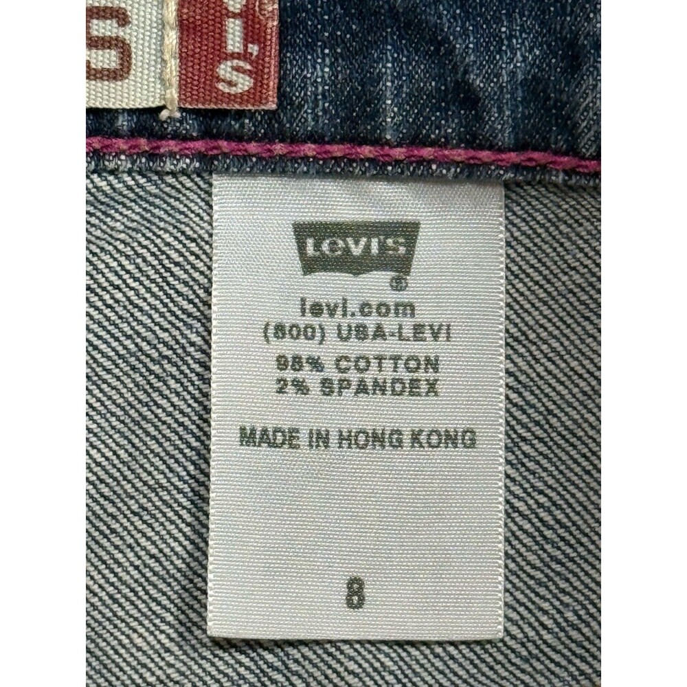 Levi’s 515 Women’s Jean Shorts Size  8 Noveau - Picture 5 of 7